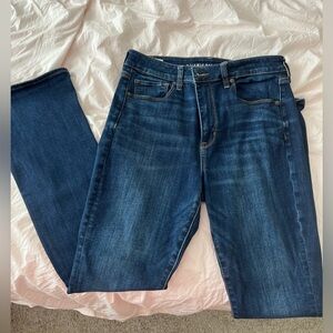 American Eagle Hi-Rise Skinny Kick 12